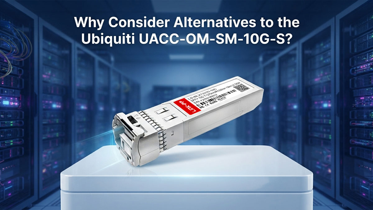 Why Consider Alternatives to the Ubiquiti UACC-OM-SM-10G-S?