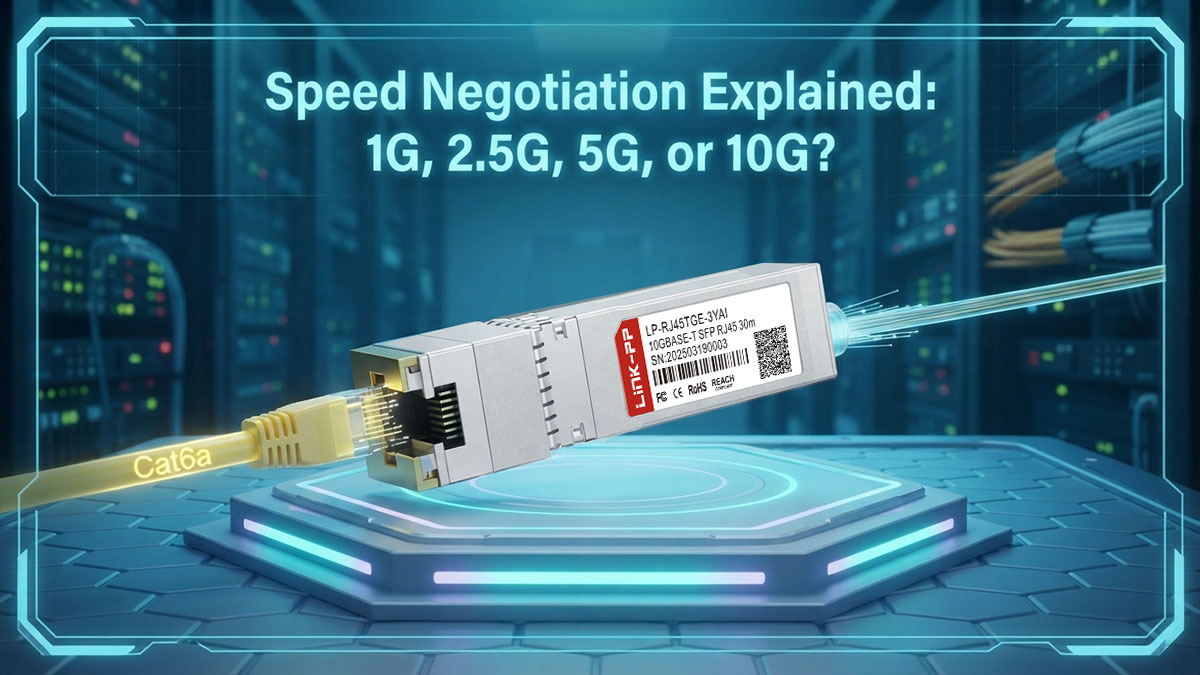Speed Negotiation Explained: 1G, 2.5G, 5G, or 10G?