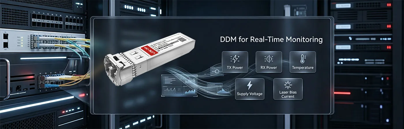 LS-DW3910-40C Module with DOM for Real-Time Monitoring