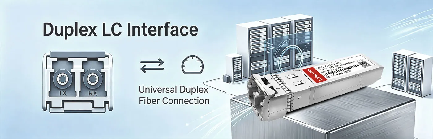 LS‑DW4010‑40C Module with Duplex LC Interface