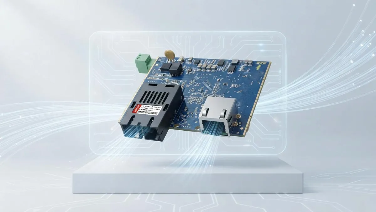 LINK-PP L9-SD311G-20CTC 1G 1×9 Usage Demonstration