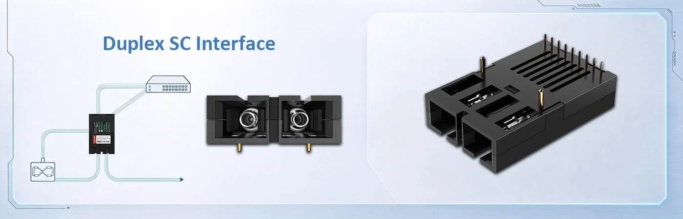 L9-SD311G-20PPC Module with Duplex SC Interface