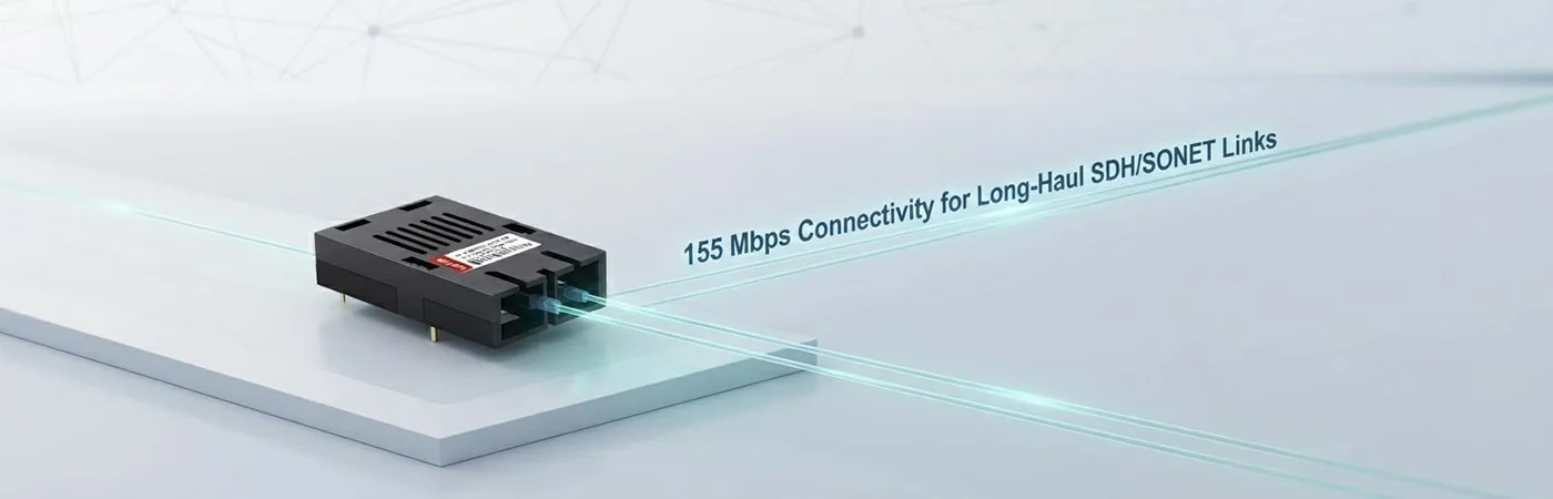 L9-SD5501-80PPI5: 155 Mbps Connectivity for Long-Haul SDH/SONET Links