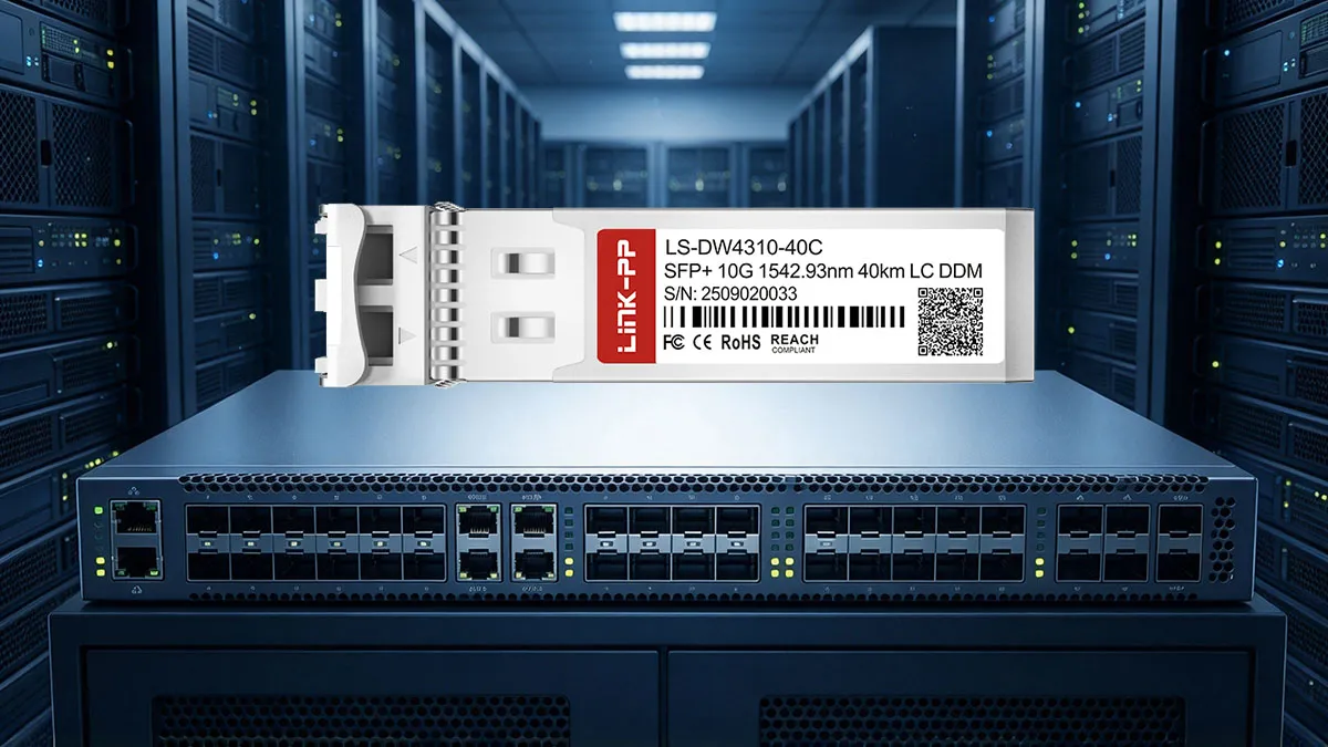 Compatível com Netgear DWDM-SFP10G-42.94 LINK-PP Módulo Óptico 10G SFP+