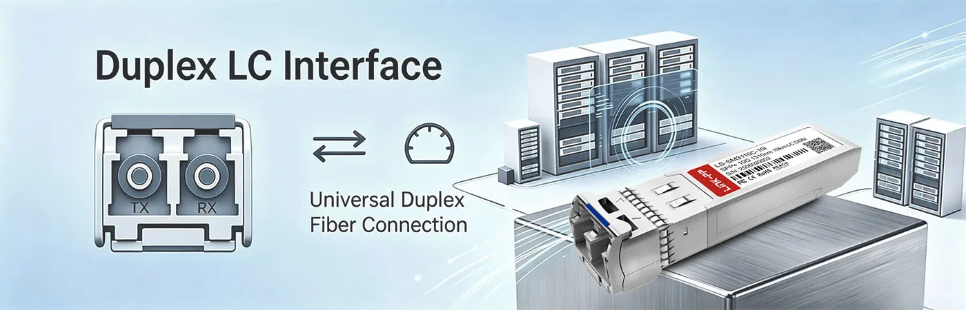 LS-SM3110C-10I Module with Duplex LC Interface