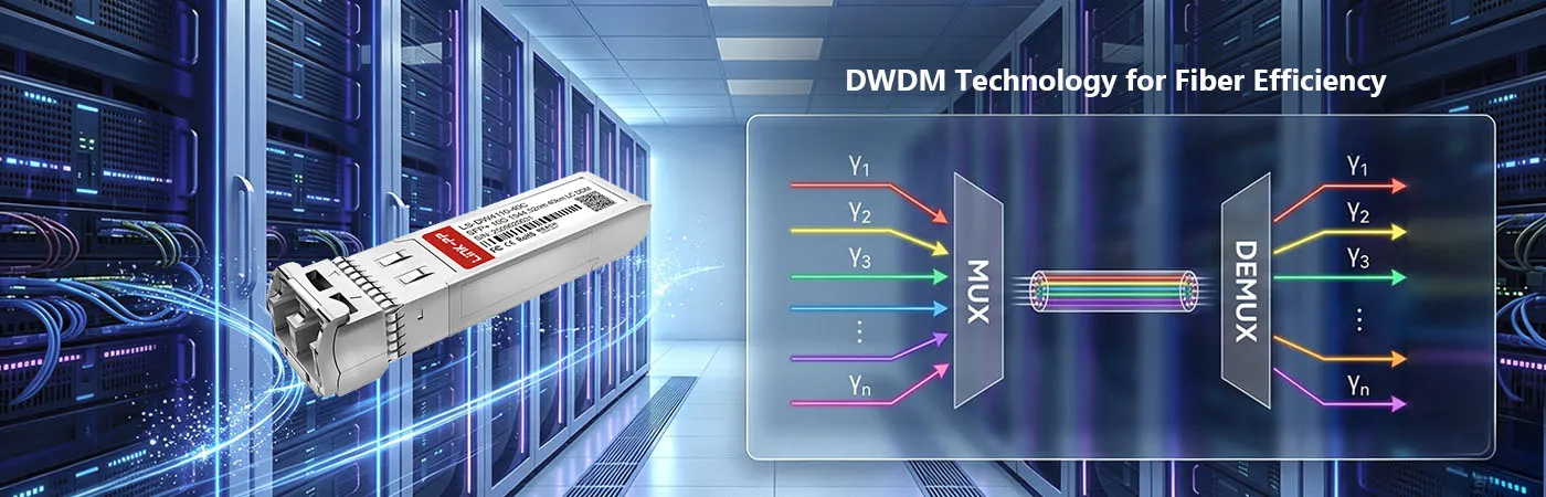 LS‑DW4110‑40C Module with DWDM Technology for Fiber Efficiency