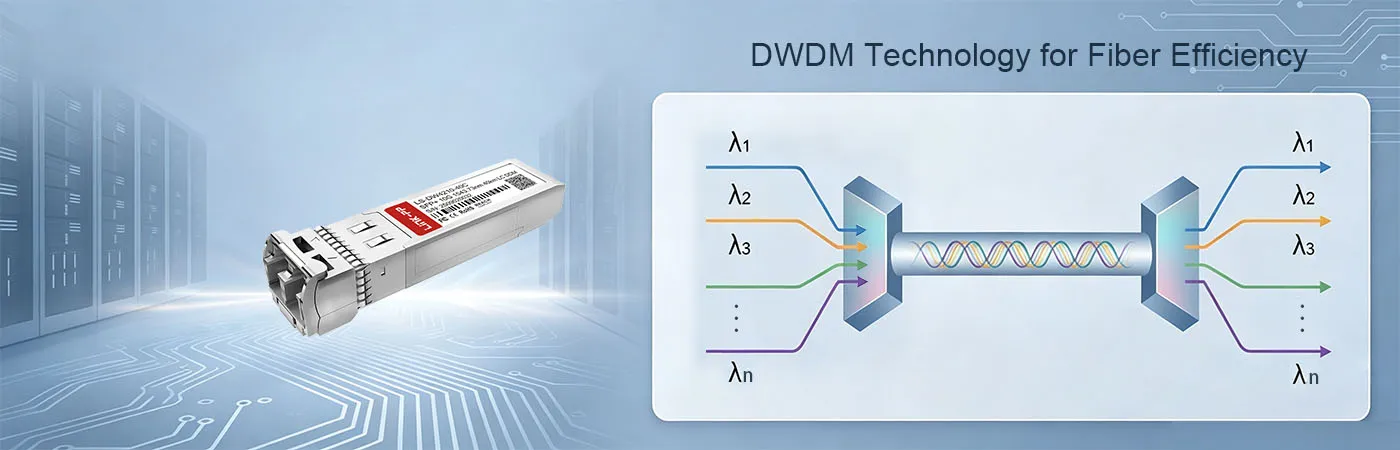 LS-DW4210-40C Module with DWDM Technology for Fiber Efficiency