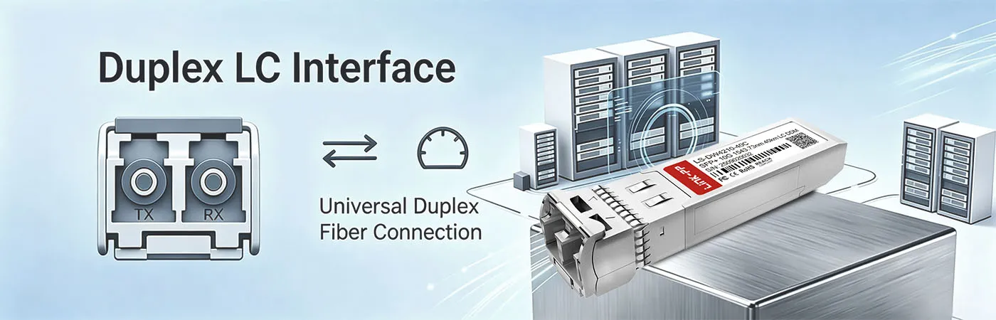 LS-DW4210-40C Module with Duplex LC Interface