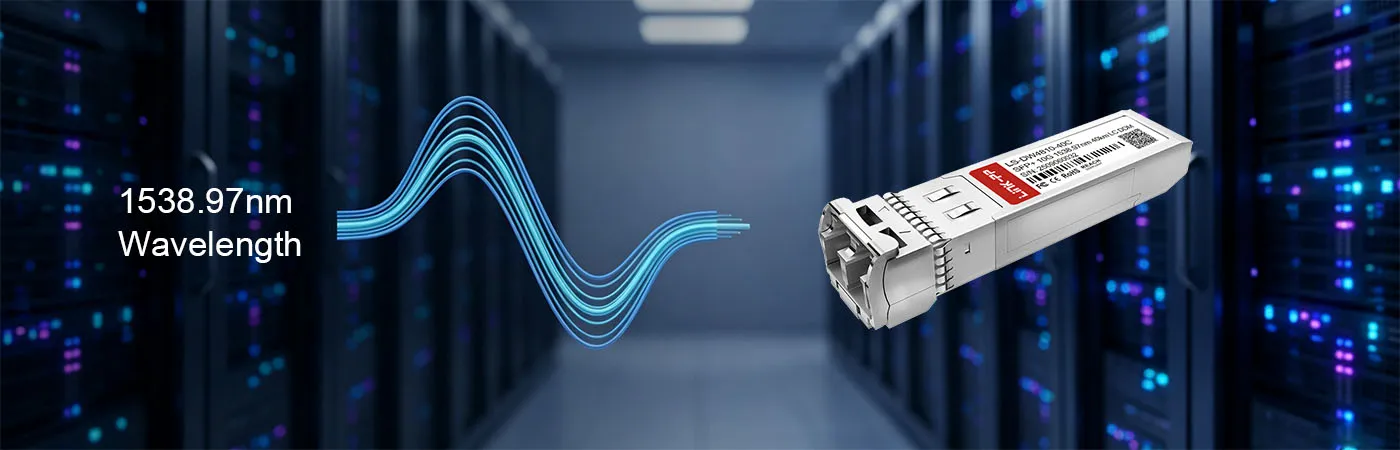 DW-SFP10G40-48 Module with 1538.97nm Wavelength