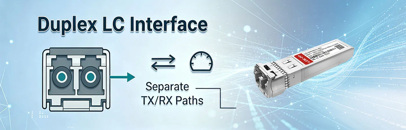 DW-SFP10G40-48 Module with Duplex LC Interface