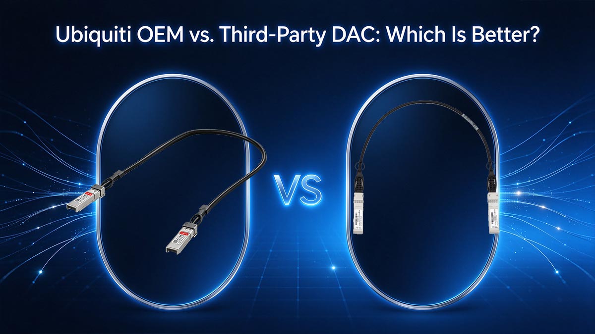 Ubiquiti OEM vs. Third-Party DAC: Which Is Better?