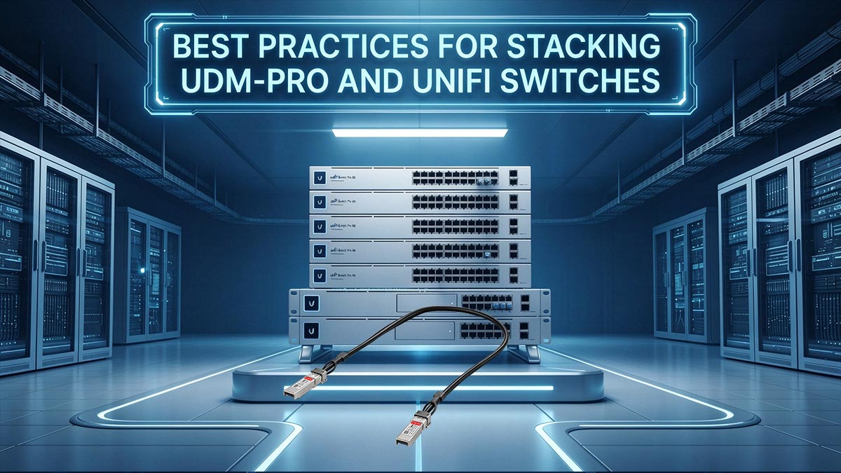 Best Practices for Stacking UDM-Pro and UniFi Switches