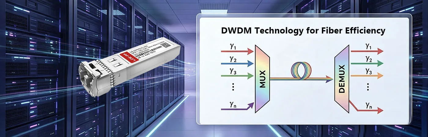 LS‑DW4510‑40C Module with DWDM Technology for Fiber Efficiency