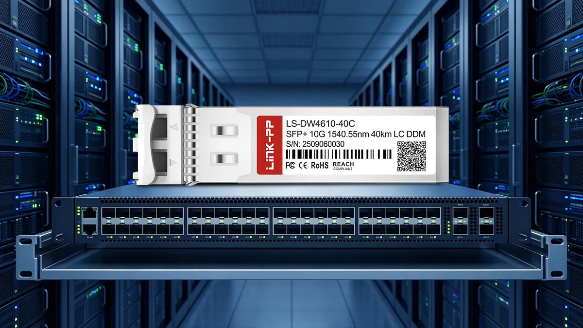 LINK-PP Módulo Óptico LS‑DW4610‑40C 10G SFP+