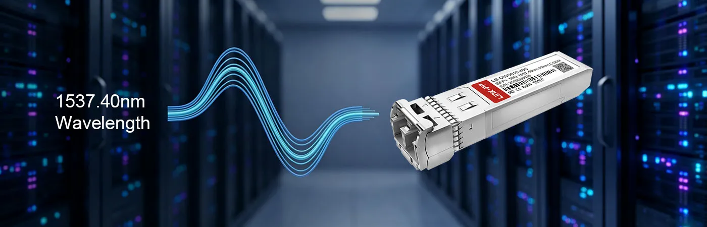 وحدة DW-SFP10G40-50 بطول موجي 1537.40 نانومتر