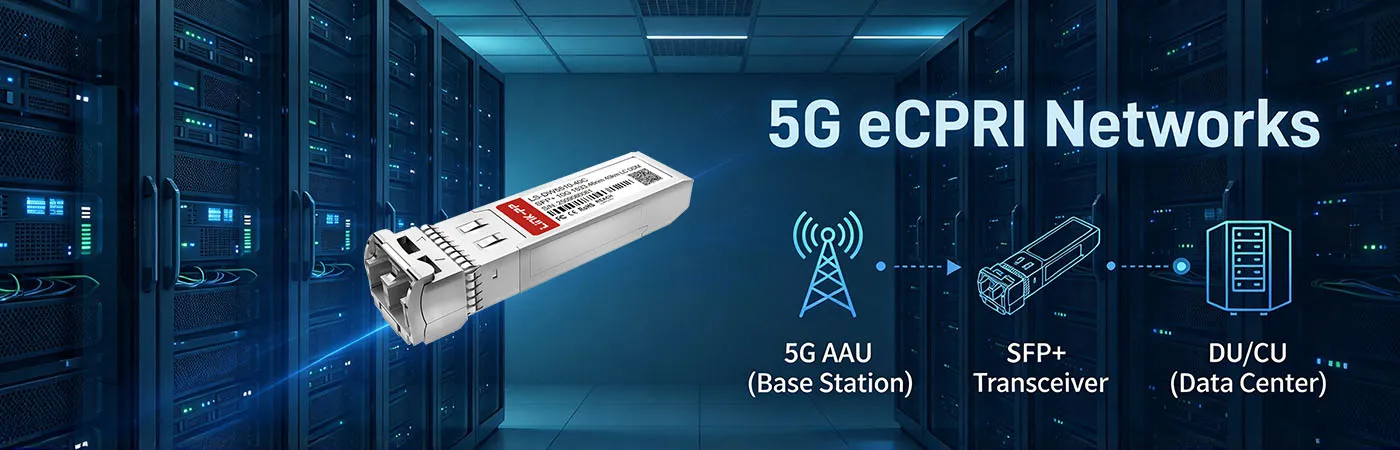 DW-SFP10G40-55: 10G Connectivity for 5G eCPRI Networks