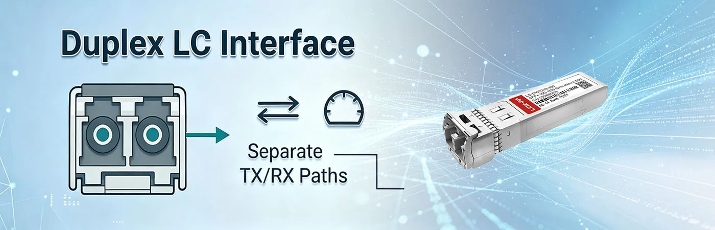 DW-SFP10G40-52 Module with Duplex LC Interface