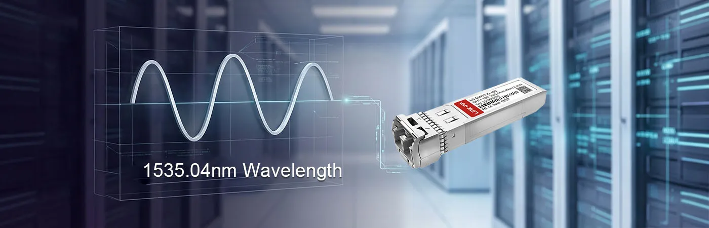 وحدة DW-SFP10G40-53 بطول موجي 1535.04 نانومتر