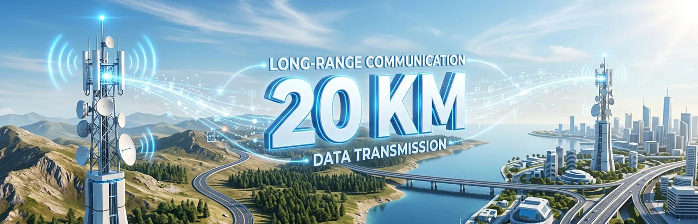 Stable 20km Transmission for Medium-Reach Networks