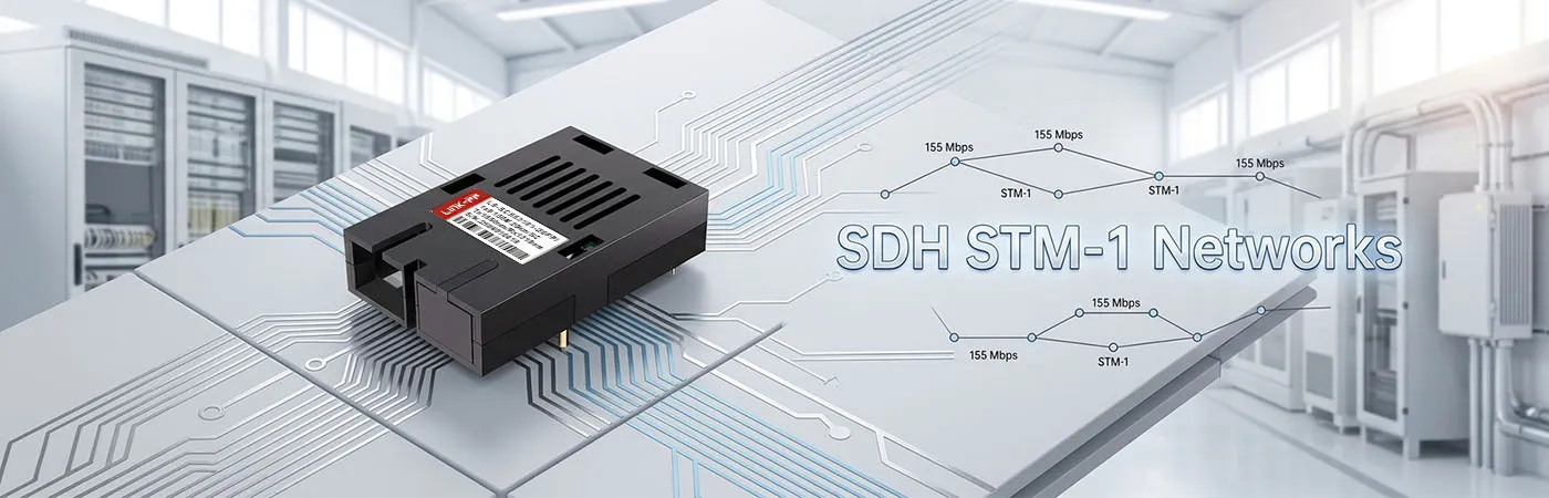 155M Single-Fiber Connectivity for SDH STM-1 Networks