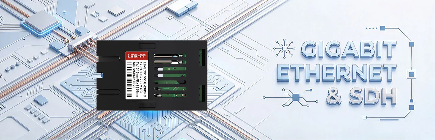 1.25G Single-Fiber Connectivity for Gigabit Ethernet & SDH