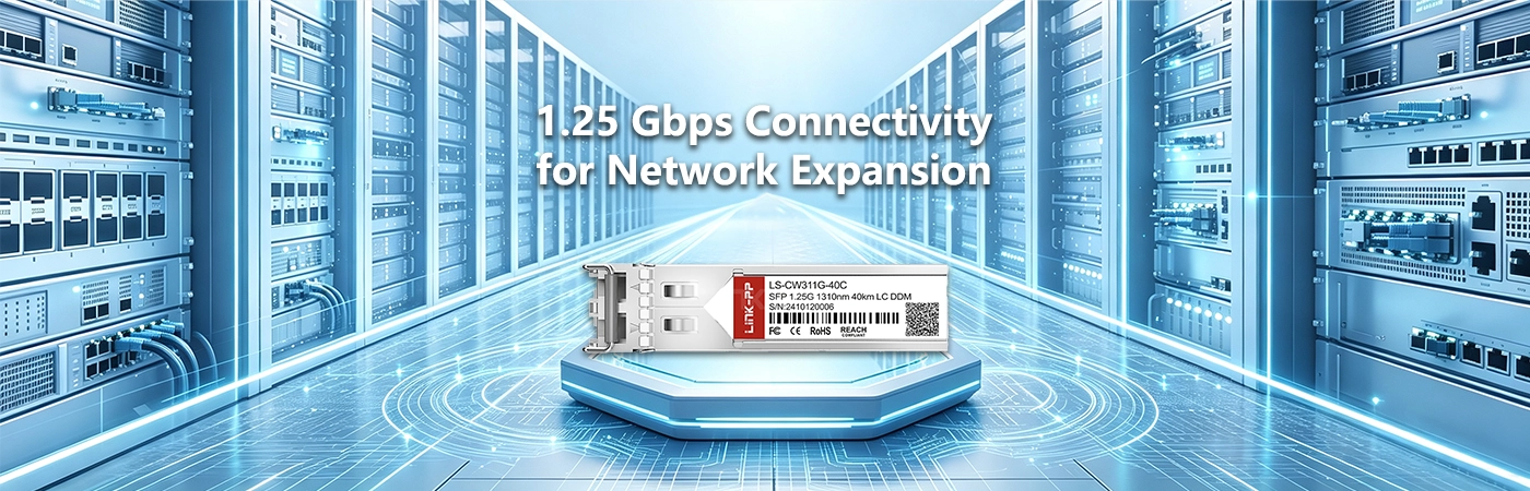 LS-CW311G-40C: Reliable 1.25 Gbps Connectivity for Network Expansion
