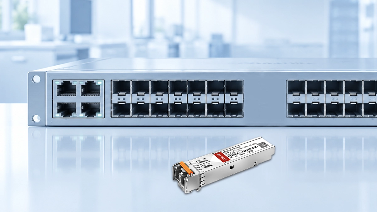 LINK-PP LS-CW571G-80C 1G SFP Usage Demonstration