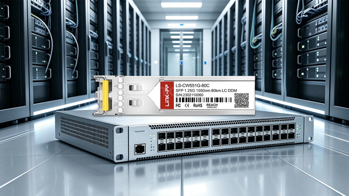 LINK-PP LS-CW551G-80C 1G SFP Optical Module