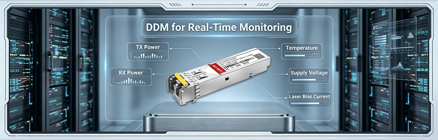 LS-CW551G-80C Module with DDM for Real-Time Monitoring