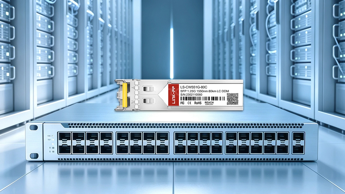 LINK-PP LS-CW551G-80C 1G SFP&nbsp;Usage Demonstration