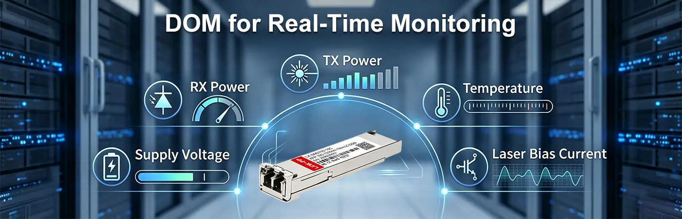 LX-SM3110-10C Module with DOM for Real-Time Monitoring