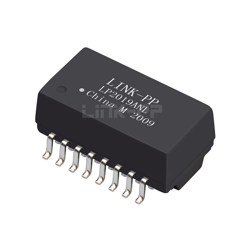 Bothhand TS8019M Compatible LINK-PP LP2019ANL 10/100 Base-T Single Port SMD 16 PIN PoE+ Ethernet Transformer