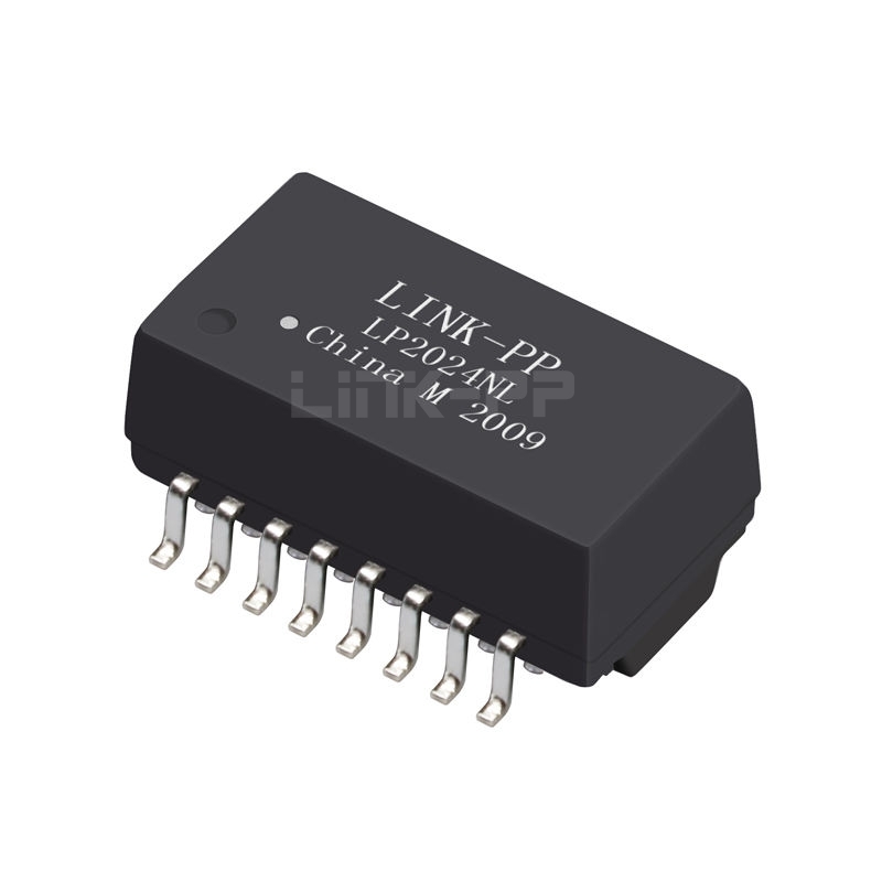 LP2024NL 10 Base -T Single Port lan magnetics transformer 16 Pin SMD