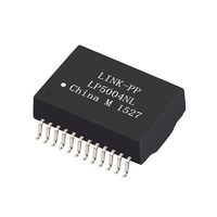 Compatibile con Pulse H5004NL LINK-PP Trasformatore magnetico LAN SMD 5004PIN a porta singola LP10NL 100/1000/24 Base-T