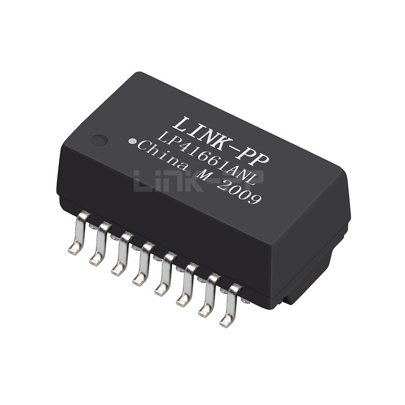 Halo TG110-HPE7N5LF Compatible LINK-PP LP41661ANL 10/100 Base-T Single Port SMD 16 PIN PoE+ Ethernet Telecom Transformer