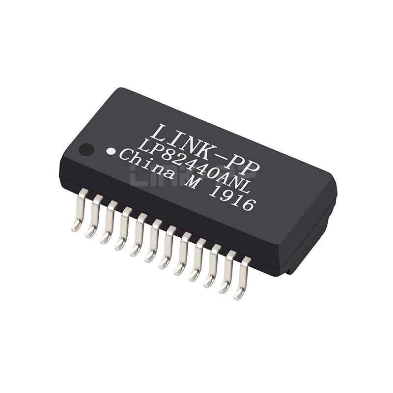 Pulse H5084NLT Compatible LINK-PP LP82440ANL 10/100/1000 Base-T Single Port SMD 24PIN POE Low Profile Ethernet transformer