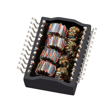 Совместимость с Pulse TG111-HPE3NZLF LINK-PP LP6062ANL 10/100/1000 Base-T Однопортовый SMD 24-контактный PoE+ LAN трансформатор Telecom Magnetics изображение 2