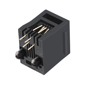 WE 615004144021 Compatibile LINK-PP Connettore modulare RJ11 LPJE614NNL con linguetta verso l'alto senza LED, 1 porta 1x5, 4P4C, immagine 1