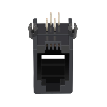 LPJE8013NNL タブアップ LEDなし 1x1ポート 4P4C RJ11ジャック 画像4