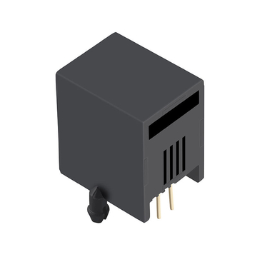 LPJE8013NNL タブアップ LEDなし 1x1ポート 4P4C RJ11ジャック 画像5