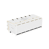 LPJG67537A8NL-2 1000 Base-T 2x6 Port Gigabit Ethernet 8 Core Non-PoE Single Port RJ45 Connector thumb image 5