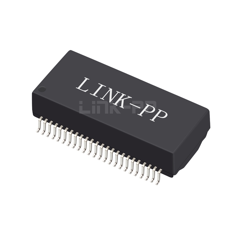 LP74801ANL Dual Port 10G Base -T 48 Pin Surface Mount Lan Transformer Magnetic Modules