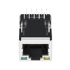 LPJM16438BDNL 2.5G Base-T Right Angle RJ45 Connector With Yellow/Green LED thumb image 2