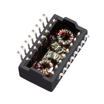 LP1107NL 10/100 Base-T Single Port SMD 16 Pin LAN Transformator Modules image 2