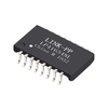 LP41634NL Low Profile Single Port 10/100 BASE-T SMT 16 Pin Telecom Transformer thumb image 1