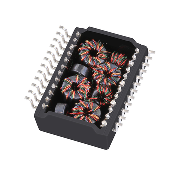 LINK-PP LP82477ANL Однопортовый 1000 BASE-T SMT 24-контактный модуль сетевого трансформатора (изображение 2)