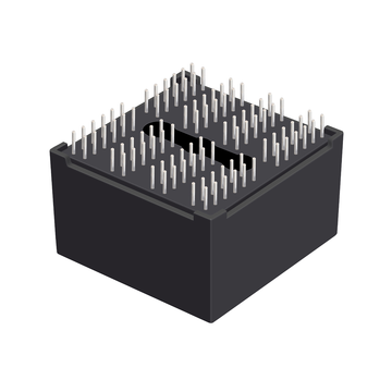 LP89604PNL high poe+(850ma) enabled transformer 1000 base-t quad port tht 91 pin magnetics image 2