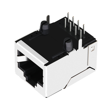 LPJ16193DNL 10/100 Base-T Tab Up Χωρίς LED 1 Θύρα 8P8C Modular Jack RJ45 Μετασχηματιστής εικόνα 3