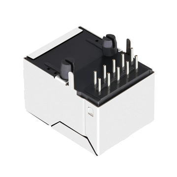 LPJG16420DNL 1000 Base-T 1x1 poort met geïntegreerde magnetische RJ45-transformator, lipje omhoog, zonder LED (afbeelding 4)