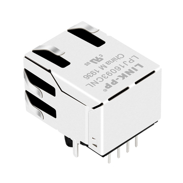 LPJ16093CNL 10/100 Base-T Tab Up Zonder LED's Modulaire RJ45-aansluiting met enkele poort en transformator (afbeelding 5)